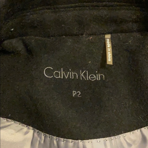 calvin klein pea coat - Picture 3 of 5